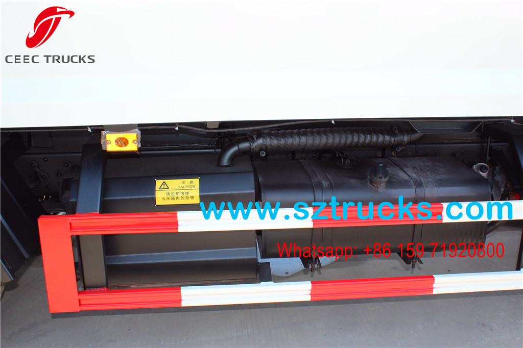 4000Liters Compression Refuse Truck waste water collection tank