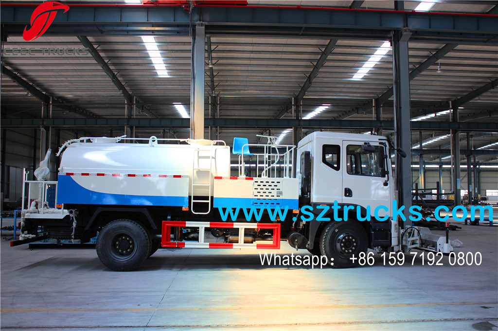 8000L High pressure jetting truck export to DRC Congo