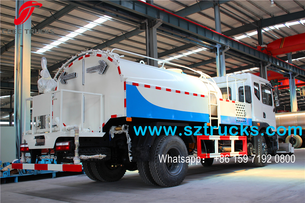 8000L High pressure jetting truck export to DRC Congo