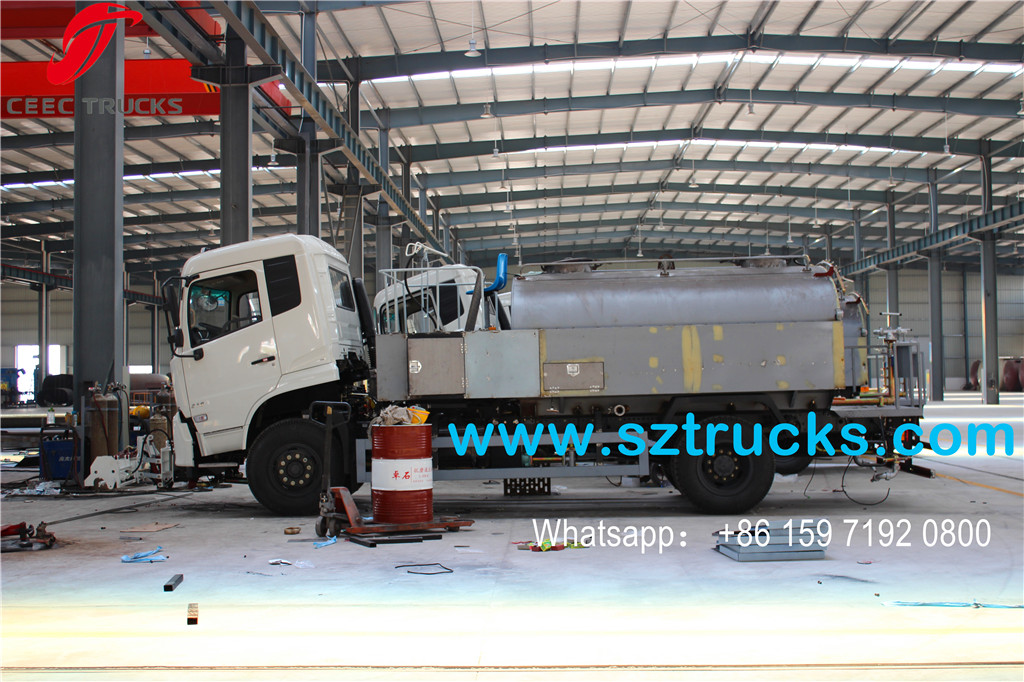 8000L High pressure jetting truck export to DRC Congo