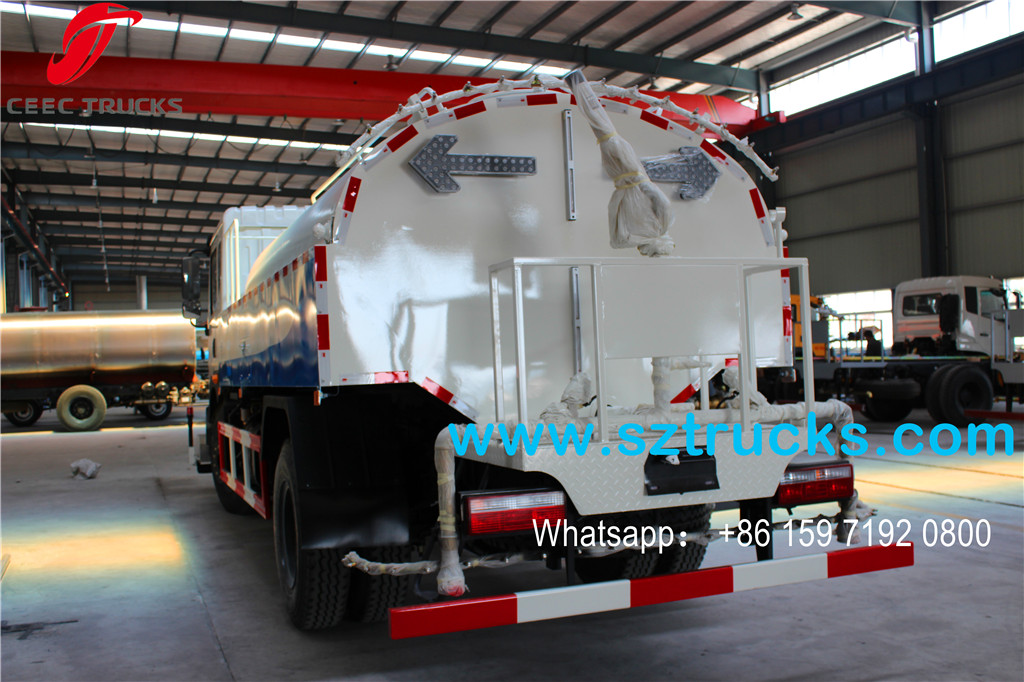 8000L High pressure jetting truck rear spraying device