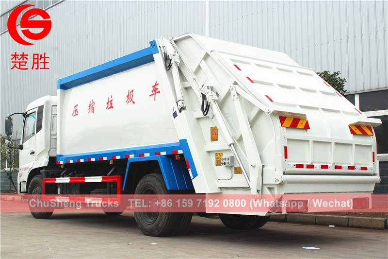 DONGFENG 14cbm garbage compactor truck manufacturer