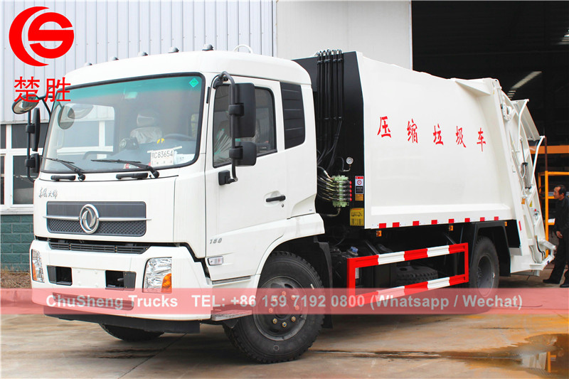 14000Litres refuse compactor trucks for China government