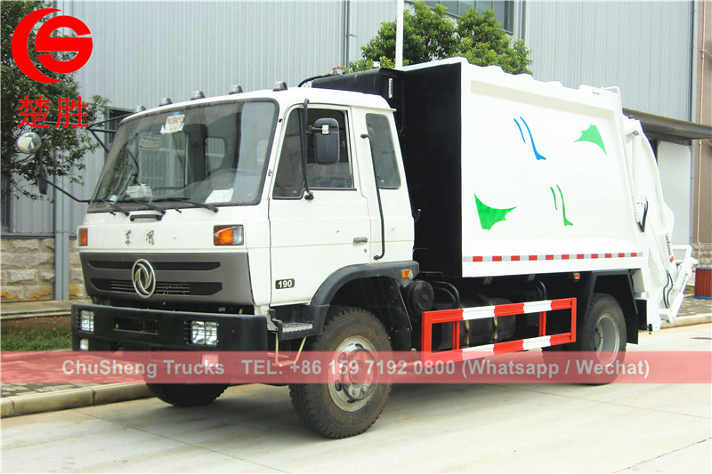 DONGFENG 10cbm refuse compactor trucks for sale