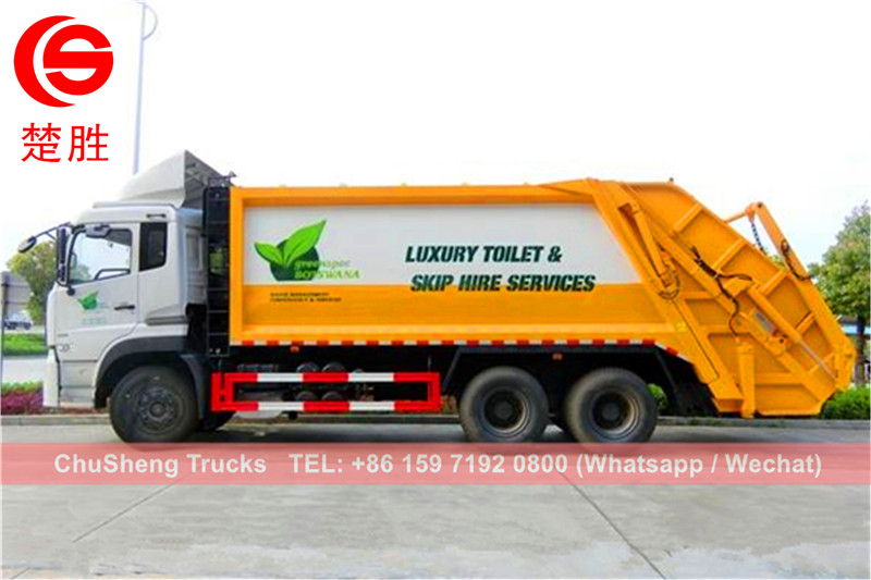 TOP ISUZU 20cbm refuse compactor for shippment