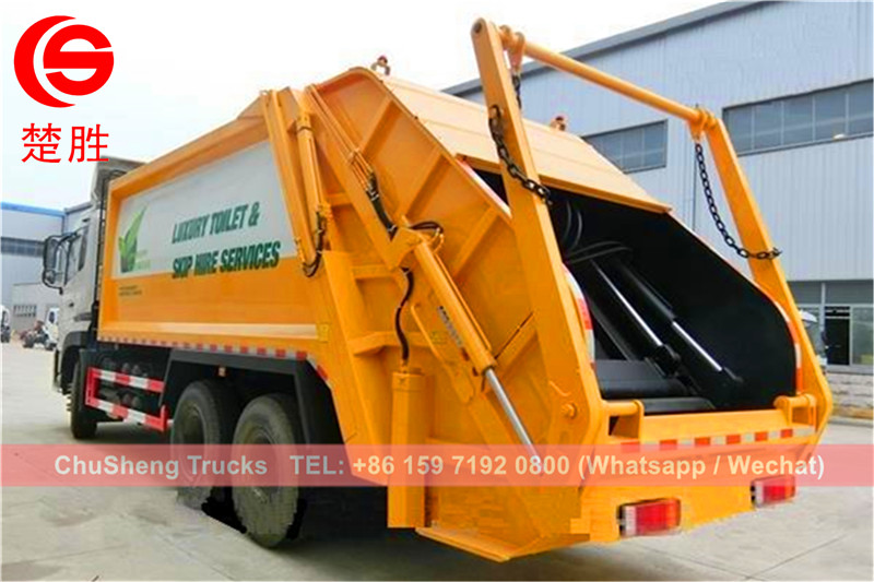 TOP ISUZU 20cbm refuse compactor for shippment