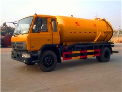 8-12CBM Vacuum Sewage Suction Truck export to Sudan, Congo