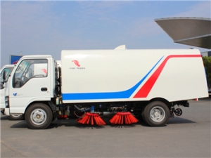 best 5000L road sweeper truck with high-tech method