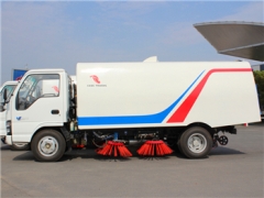 best 5000L road sweeper truck with high-tech method