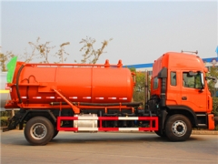 JAC 10CBM Cesspit Emptier Truck vacuum pum truck export