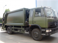 best 10CBM Garbage Compactor Truck for military project