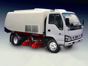 used best 5CBM street sweeping truck for wholesale