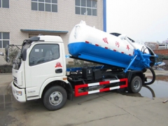 Best after-sale service 4000Liters cesspit emptier truck hot sale