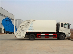 best 12CBM Garbage  Compression Truck with Rear Loading System