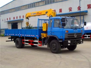 6.3ton XCMG Truck Mounted Telescopic Crane Loading Crane SQ6.3SK3Q Exporters