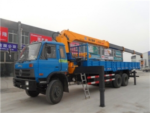 10ton Chinese brand Xcmg Truck Mounted Crane (SQ10SK3Q) 10tons with optional chassis For Sale Exporters