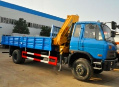 6.3 Ton knuckle boom truck mounted crane