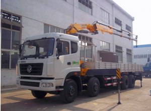 14 Ton good quality dongfeng 6x4 boom crane truck