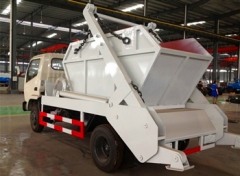 DFAC new products 2015 china swing arm garbage truck
