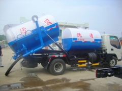 factory directly sale high quality combined jetting vacuum suction truck wholesale low price