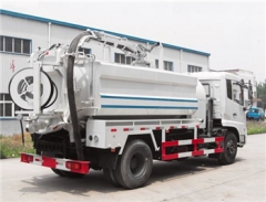 Combined Suction and Jetting Sewage Cleaner Truck
