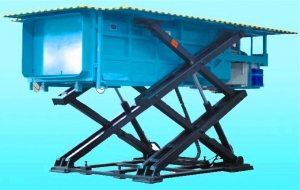 Factory price directly sale Side lift type underground garbage compression stations