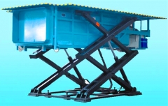Factory price directly sale Side lift type underground garbage compression stations