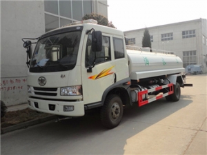 Best FAW 8CBM water tanker trucks export to Dubai