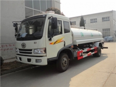 Best FAW 8CBM water tanker trucks export to Dubai