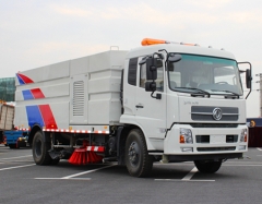TOP quality 7000liters garbage tank vacuum road sweeper trucks