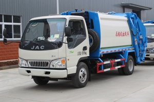 JAC 4000liters garbage compactor trucks sale