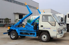 Hook lifting refuse transportation trucks
