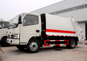 4CBM refuse compactor truck hot sale