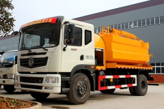 TOP quality combined jetting suction truck