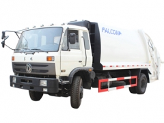 Ecuador customer buy DFAC 14cbm garbage compactor truck