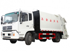 Best DFAC 14000 litres refuse compressor truck export