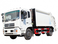 DFAC 14000 litres refuse compressor truck export laos