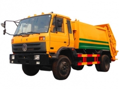 Myanmar design Dongfeng garbage compactor truck 10cbm