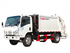 ISUZU 8cbm refuse compactor truck hot sale