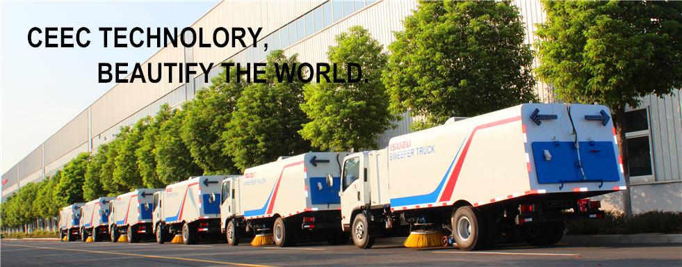 road sweeper truck