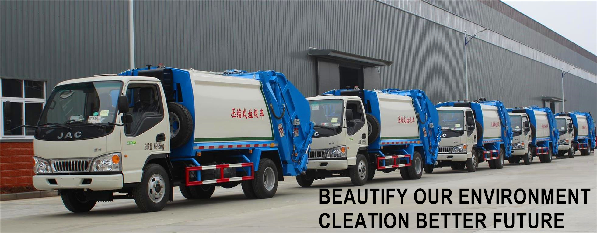 JAC trash compression trucks wholesale
